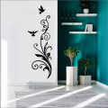 Sparrow with pretty leave wooden wall art, laser cut sparrow and leave wooden wall art, living room and lounge wooden wall art. 