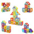 Kids House Building Blocks Set-Creative Interlocking Plastic Bricks, Educational & Imaginative Play, Ideal for Classroom Rewards, Birthday Gift, Educational Toys, Creative Construction, Interlocking Blocks, Building Toys. 
