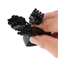 4Pcs PCI Express 8Pin to Dual 6+2Pin Power Supply Cable PCIe 8 Pin 1 to 2 Spliter Cable for //-M Series. 