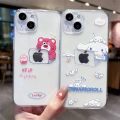 Cute and cute for Apple 14Promax phone case creative IHPone15 cartoon 13/12p/11XR8. 