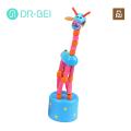 Easy to Carry Giraffe Toy Giraffe Toy Adorable Eco-friendly Dancing Portable Safe for Babies Colorful Puzzle Design Playtime Fun. 