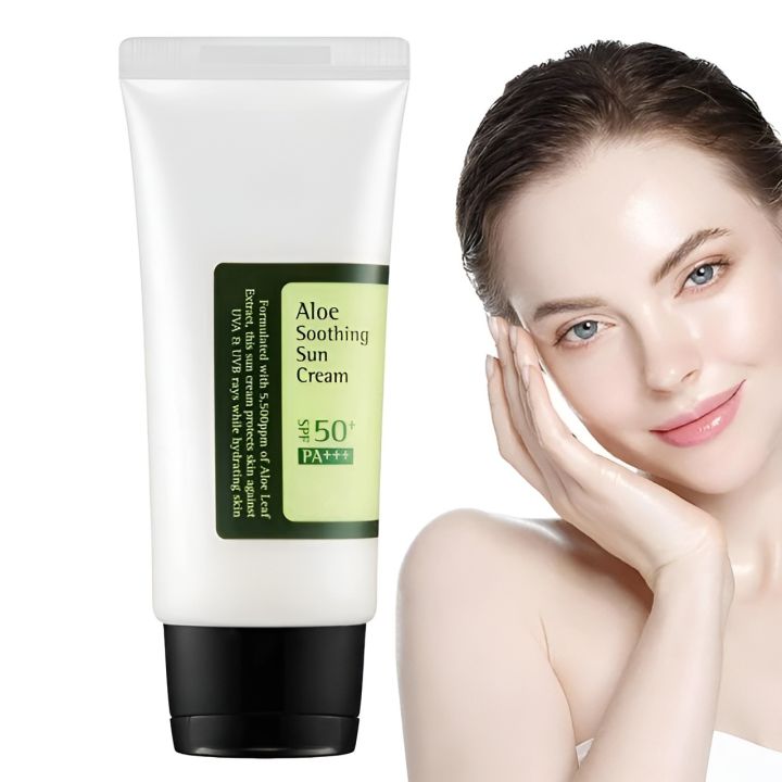 Korean COSRX - Aloe Soothing Sun Cream SPF 50+ PA+++