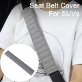 Seat Belt Shoulder Pad Soft Cloth Car Seat Belt Covers Extra Long Shoulder Strap Protector for Neck Shoulder Car Seat Accessories. 