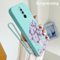 Casing Redmi 8A Xiaomi Redmi 8 Redmi 8A Pro phone case softcase liquid silicone protector smooth shockproof bumper cover new design comic flower cartoon ytyhh01. 