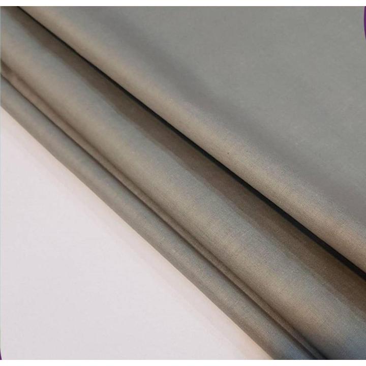 Dark Grey Color Bareeza Lawn Cotton for Trouser or Shirts For Women -UnStitched  Suits 2.5 Meter Color Premium  Quality Durable Fabric Reasonable Stylish Look 1 Piece Only (2.5 Yards)