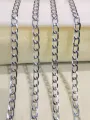 1 Yard 10mm Chain for Handmade Jewelry and DIY Crafting | KC Gold, Silver-Plated Curb Chain for Crafting Jewelry | Purse Clutches Cross Body Bags Chain. 