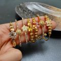 Wando 20 Styles Dubai Gold Color Baby Bangles For Kids Baby Promotion Sale Child Birthday Gifts Children'S Bracelets. 