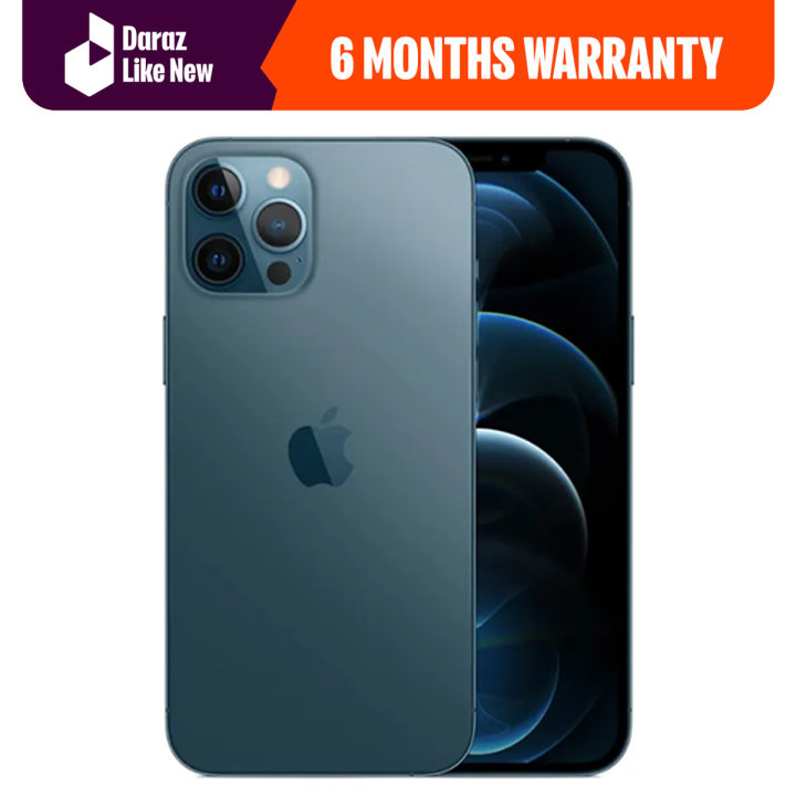 USED Apple iPhone 12 Pro Max - 256GB - PTA Approved - Factory Unlocked - (FREE CHARGER & COVER) - Daraz like new phones