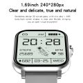 BEZ GT20 1.69 Inch Full Touch Smart Watch Men Women Bluetooth Call Music Control Sport Smartwatch Sleep Health Monitoring Smart Bracelet. 