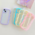 Wave Candy Silicone Phone Case For IPhone 11 12 13 14 15 Pro Max 7 8 Plus Se 2020 XS Max XS XR Covers Shockproof Phone Casing Shell. 