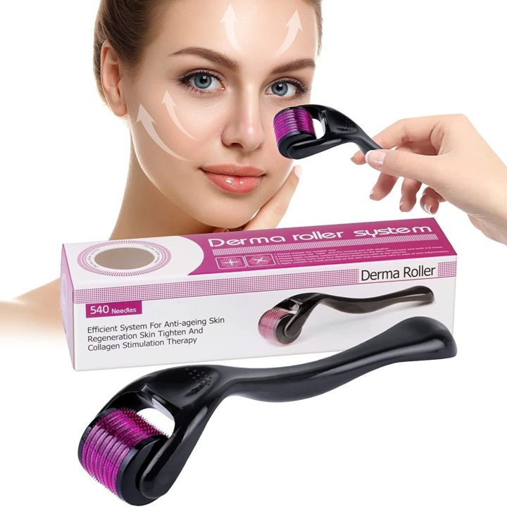Derma Roller 0.5 Mm Hair & Skin System QS Mart