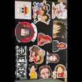 Customized Anime stickers | Animated | One Piece, Luffy, Daragon Ball-z, Stranger things. 