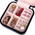 Small Jewellery Box - Mini Travel Jewellery Boxes Case, Portable Faux Leather Jewellery Storage Box Organiser for Women Girls. 