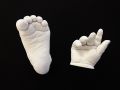 Baby Hand / Foot Casting Kit - Capture cute little hands - White Modelling & Sculpting. 