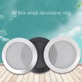 Ceiling Speaker Grille, 4-Inch Ceiling Embedded Audio Speaker Grille(Black). 