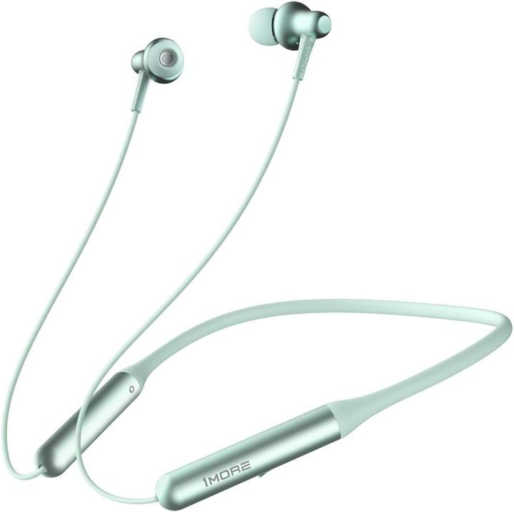 1MORE Stylish Bluetooth Pro in Ear Headphones, Wireless Neckband Earphones with Microphone, 5min Quick Charge, IPX5 Sweat Resistant, Magnetic Earbuds for Sport- ESD6001B Green