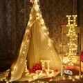 LED Fairy Light Decoration String, 20 Feet Length Home Decoration for Diwali, Flameless & Smokeless LED Lights for Any Festival, Diwali, Christmas, Events, Home Decoration (Warm White). 