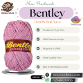 Bentley Double Knit Wool Yarn | 4 Ply Double Knit  | 100% acrylic | 75-80 grams each ball | High Quality Soft Wool Yarn Ball | Best use for knitting & crochet | Wool Vista. 