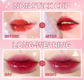 10 Colors Korean Lip Tint, Lightweight, Long-Lasting Waterproof Lip Tint Makeup. 