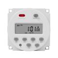 1 second interval 5V 12V 24V 110V 220V digital LCD timer switch 7days weekly Programmable time relay programmer CN101S. 
