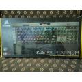 CORSAIR K95 PLANTIUM Mechanical keyboard just like new USA import with warranty (UNBEATABLE RATES ). 