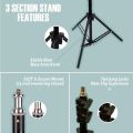 7 feet tripod stand for Ring Light, Videography, Photography, Tiktok, Studio Lighting, Equipment and Multipurpose Usage  Elegant Home. 