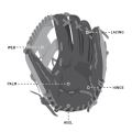 Baseball Glove Softball Practice Adult Man Woman Outdoor Sports    Baseball Gloves for casual professional playtime Stitched Plain Gloves Fielders Choice Baseball glove, bat and ball  NOTE random color will be delivered. 