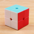Rubik cube 2x2x2 - Stickerless cube - Cube Puzzle Game - 2x2 Cube Box. 