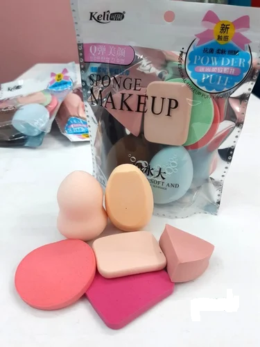 Makeup%20Sponges%20Pack%20of%206%20Beauty%20Blending%20Sponges%20Cosmetic%20Powder%20Puff%20-%20Image%202