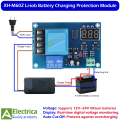 XH-M602 Charging Control Module 12-24V Lithium Battery Charger Controller Board with LED Display Auto Cut-Off Protection Switch by Electrica. 