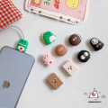 Cable Bite Cartoon Cute Cable Protector Wire Wunder Date Line Cord USB Charging Protective Cover Winder Organizer for All Phone. 