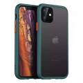 Shockproof Phone Case For iPhone 12 12 pro 12 pro max 11 Pro Max XR XS Max X 8 7 6 6S  Frosted Half Transparent Back Skin Feeling Cases. 