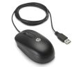 H-P Wired USB Optical Mouse, 1000 Dpi, 3 Buttons, 100% Original For Pc and Laptop-Black-. 