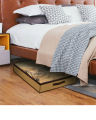 Shoe Organizer 12 Pair Storage Box Under Bed,. 