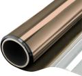 Privacy and Sun Control Window Tint for Home Light Blocking Brown Silver One Way Window Film Daytime Privacy Protect No Glue Anti Sun UV Film Mirror for Glass. 