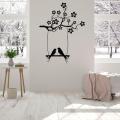 Birds Wall Decal Sticker - Love Birds Wall Decor  (24 x 32 Inches). 