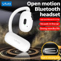 ♥Original Product+FREE Shipping+COD♥VIVO-V21 Open Ear Earbuds Noise-Canceling Ergonomic Ear Buds Lightweight IPX5 Waterproof Wireless Headphones Hands-free Calls For. 
