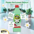 Panda Perfumed Phenyle 500 ML Jasmine Disinfectant Floor Cleaner Phenyl Cleaning with 99.9% Germ kill | Jasmine Fragrance Phenyl Liquid Surface Cleaner for Hospitals, Homes, Offices & Commercial Use Removes Dirt, Stains & Germs. 