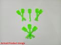 70 Piece - 4 inches Mini Ice Cream Spoon (Disposable Dessert Spoons - Disposable Plastic Spoon). 