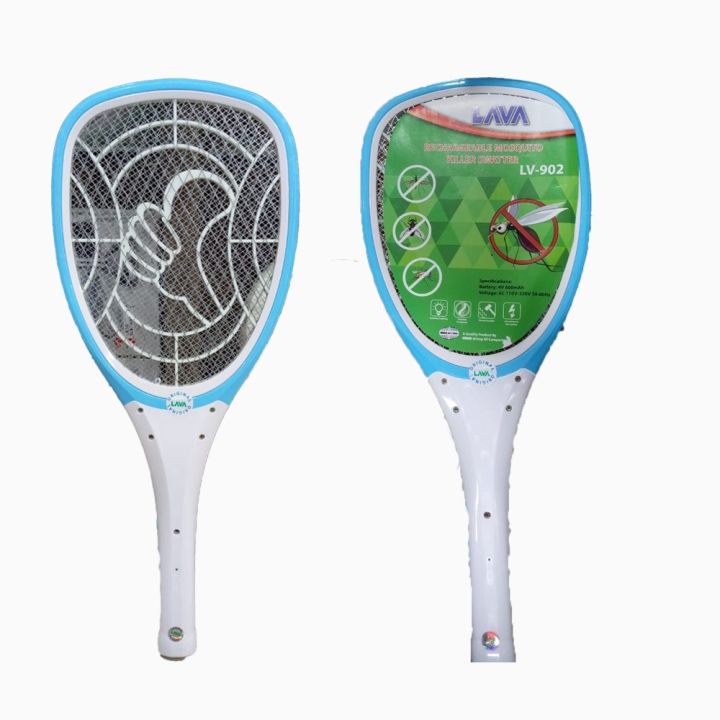 LAVA LV-902 Rechargeable electronic insecticide, mosquito racket, and mosquito bat