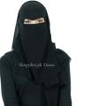 Omani Niqab V Shape for Girls - Stylish, Easy-to-Wear, Comfortable Design. 