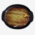 New Round Stylish Tray In wooden Colour For Kitchen & Dining 1 Piece. 