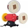 Buffing Polishing Wheel Super Soft (100 Ply) For Bench grinder 4,6,8 inch. 