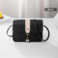 Girl Handbag 2024 new Small Square Bag PU Leather Bag Versatile Shoulder Bag Trend Women Crossbody Bag Contrast. 