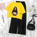 High Quality Crop Top Tshirt and Plazo For Women and Girls. 