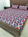 Bed sheet new design, summer season king size double bed. 