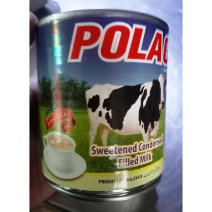 POLAC Condensed Milk small tin 390 Gram Sweetened Condensed Filled Milk Product of Malaysia