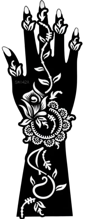 Large%20Henna%20Stencils%20Hand%20Mehndi%20Art%20Template%20India%20Lace%20Body%20Temporary%20Tattoo%20-%20Image%203