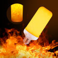 【BestGO】Outdoor light LED E27 360°flame flicker effect bulb decoration holiday light. 