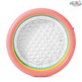 INTEX Sunset Glow Baby Pool (2ft ,3ft, 4ft, 5ft, 5.5ft, 6ft) | With Air Pump, 10pcs Balls & 2 Repair Patch | Bath Tub For Kids - Swimming Pool For Kids - Inflatable Kids Bath Tub For Children  -  Swimming Pool for Family - Baby Tub - Kids Bath - ToyzRusPk. 